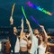 25 Pack Glow Sticks Mardi Gras Party Supplies ,Glow in the Dark Party Supplies,3 Models Flashing Sticks, Fiber Optic Wands Light up Sticks Fit Wedding Birthday Easter valentine's day
